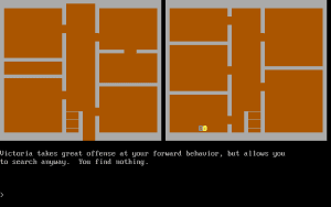 Sleuth Gameplay (DOS)