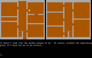 Sleuth Gameplay (DOS)