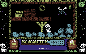 Slightly Magic Gameplay (Commodore 64)
