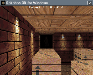 Sokoban 3D Gameplay (Windows)