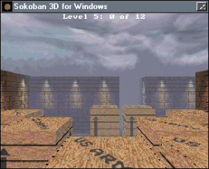 Sokoban 3D Gameplay (Windows)
