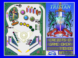 Solid State Pinball: Tristan Gameplay (DOS)