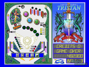 Solid State Pinball: Tristan Gameplay (DOS)