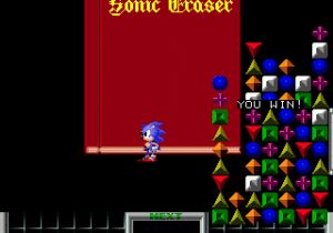 Sonic Eraser Gameplay (Genesis)
