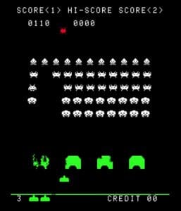 Space Invaders Gameplay (Arcade)