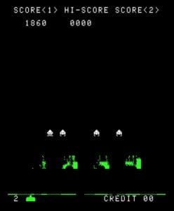 Space Invaders Gameplay (Arcade)