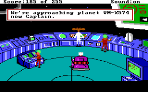 Space Quest The Lost Chapter Gameplay (DOS)