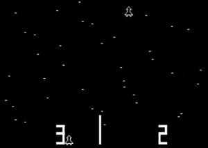Space Race Gameplay (Arcade)
