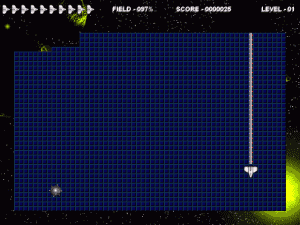 Space Xonix Gameplay (Windows)