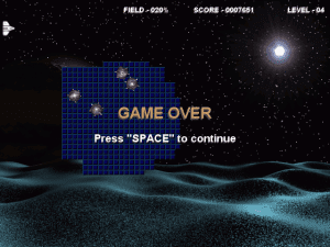 Space Xonix Gameplay (Windows)