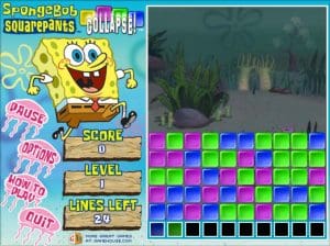 SpongeBob SquarePants Collapse! Gameplay (Windows)