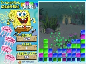 SpongeBob SquarePants Collapse! Gameplay (Windows)