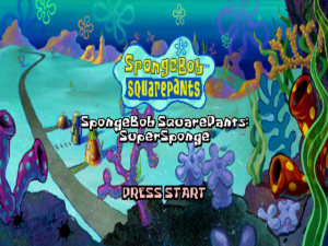SpongeBob SquarePants: SuperSponge Gameplay (PlayStation)