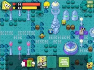 SpongeBob's Atlantis SquarePantis SquareOff Gameplay (Windows)