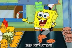 Spongebob Square Pants: Flip or Flop Gameplay (Flash)