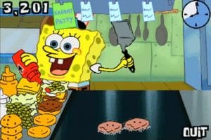 Spongebob Square Pants: Flip or Flop Gameplay (Flash)