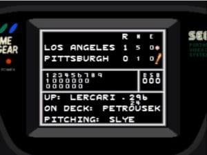 Sports Illustrated: Championship Football & Baseball Gameplay (Game Gear)