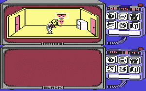 Spy vs. Spy Gameplay (Commodore 64)