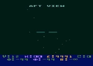Star Raiders Gameplay (Atari-8-bit)