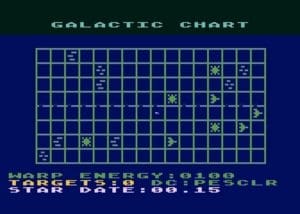 Star Raiders Gameplay (Atari-8-bit)