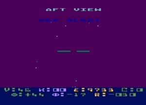 Star Raiders Gameplay (Atari-8-bit)