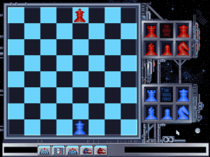 Star Wars Chess Gameplay (DOS)