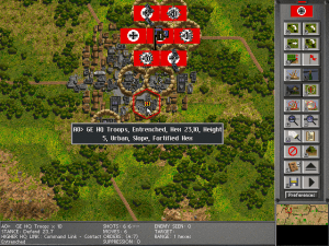 Steel Panthers III: Brigade Command: 1939-1999 Gameplay (DOS)
