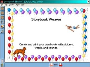 Storybook Weaver Deluxe Gameplay (Windows 3.x)