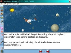 Storybook Weaver Deluxe Gameplay (Windows 3.x)