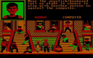 Street Sports Baseball Gameplay (DOS)