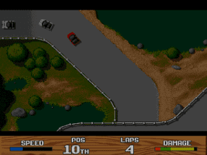 Super Cars II Gameplay (Amiga)