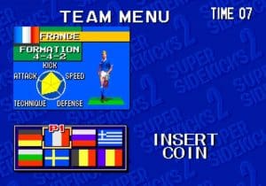 Super Sidekicks 2: The World Championship Gameplay (Arcade)