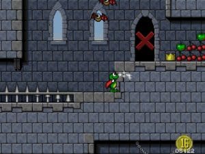 Superfrog Gameplay (DOS)