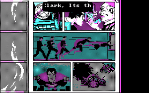 Superman: The Man of Steel Gameplay (DOS)