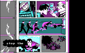 Superman: The Man of Steel Gameplay (DOS)