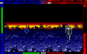 T2: The Arcade Game Gameplay (DOS)