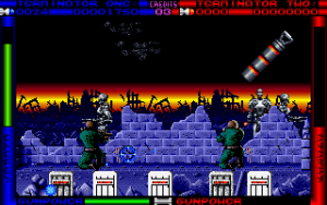 T2: The Arcade Game Gameplay (DOS)