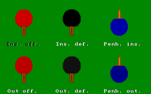 Table Tennis Simulation Gameplay (Amiga)