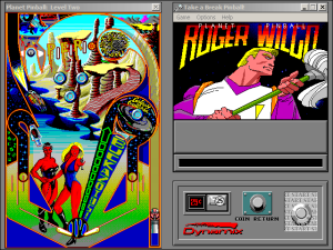 Take a Break! Pinball Gameplay (Windows 3.x)