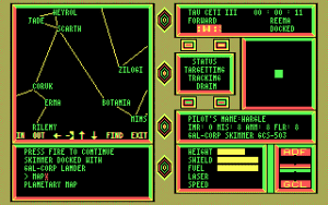 Tau Ceti: The Lost Star Gameplay (DOS)