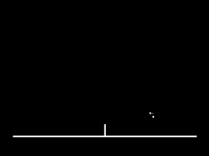 Tennis for Two Gameplay (Simulated for Windows)