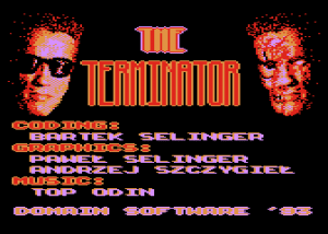 Terminator Gameplay (Atari 8-bit)