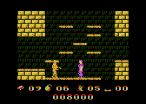 Terminator Gameplay (Atari 8-bit)