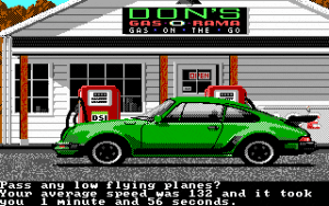 Test Drive Gameplay (DOS)