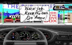 Test Drive Gameplay (DOS)