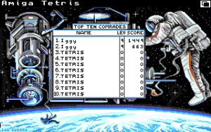 Tetris Gameplay (Amiga)