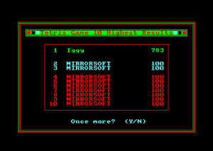 Tetris Gameplay (Amstrad CPC)
