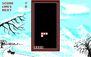 Tetris Gameplay (DOS)