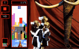 Tetris Gold Gameplay (DOS)