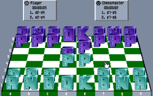 The Chessmaster 3000 Gameplay (DOS)